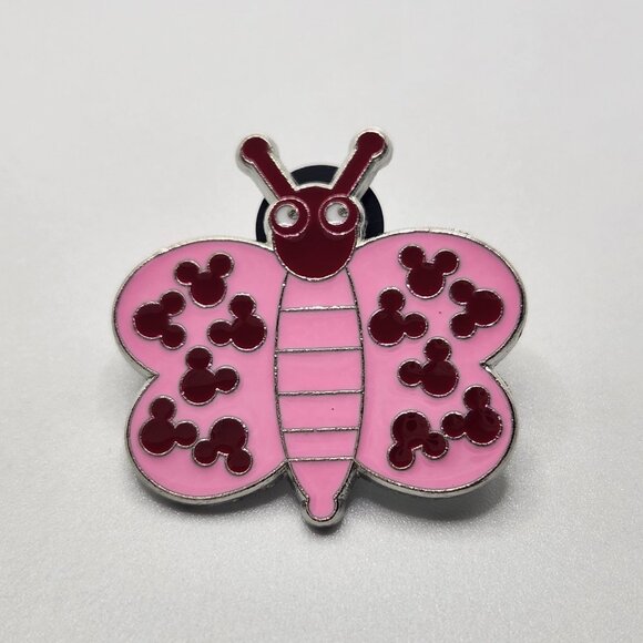 Disney Pin Trading Ladybug Mickey Mouse Icon Ladybug And Butterfly 2010 - Picture 1 of 3